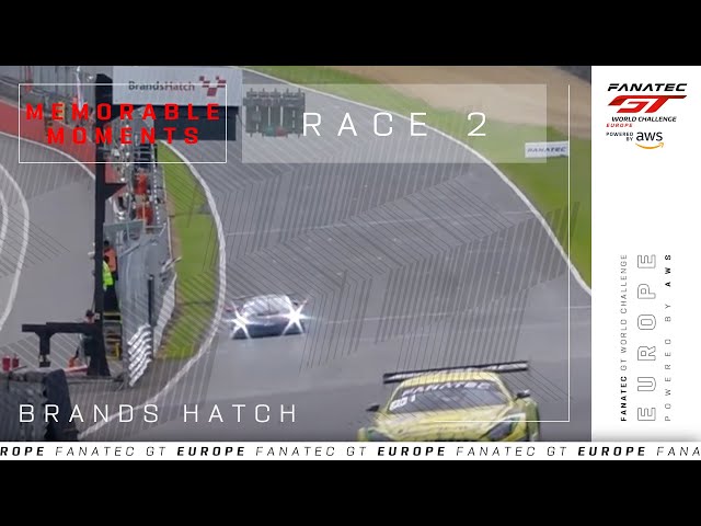 Auer and Engel Win Race 2 in Style! | Brands Hatch | Fanatec GT World Challenge Europe 2024