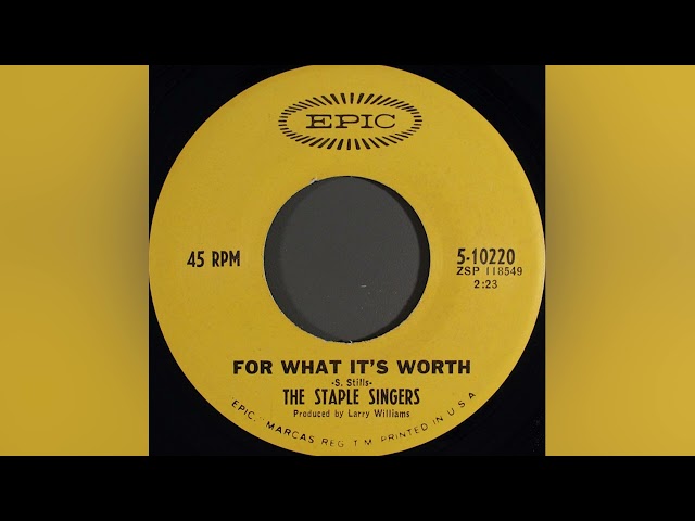 For What It's Worth - The Staple Singers (1967)