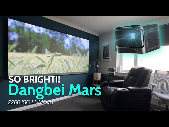Dangbei Mars Laser Projector | The Brightness is Incredible!