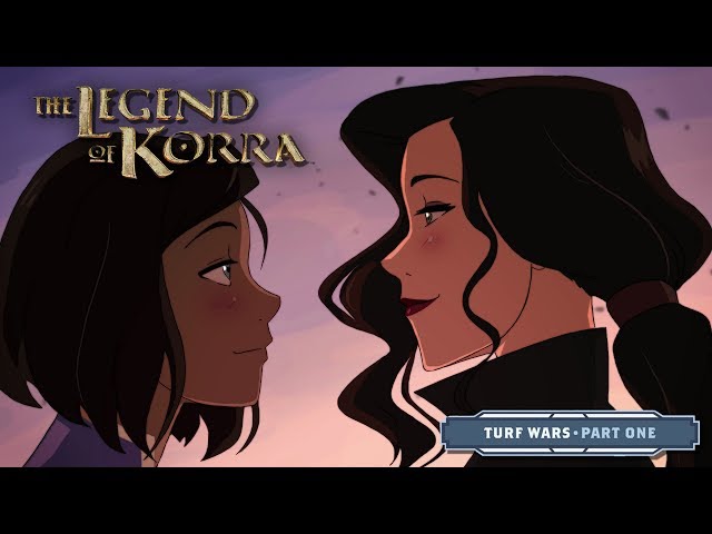 Korrasami Kiss - The Legend of Korra: Turf Wars Animated