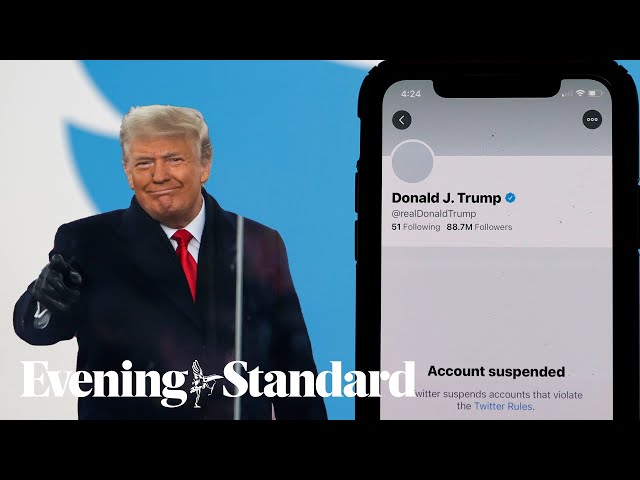 Donald Trump permanently suspended from Twitter over ‘incitement’ fears