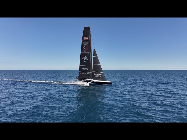 NYYC American Magic Unveils New AC75 'Patriot' for 37th America's Cup.