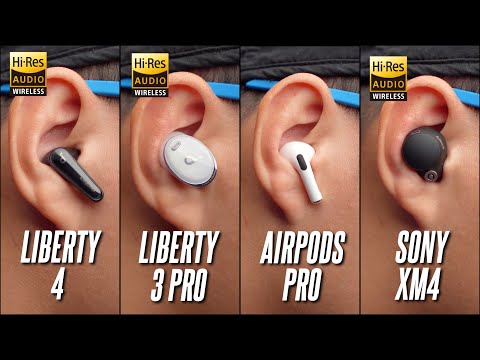 Soundcore Liberty 4 VS Liberty 3 Pro VS Sony WF1000XM4 VS Apple Airpods Pro!