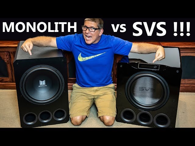 Monolith 15 vs SVS PB16 Subwoofer Showdown