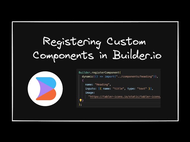 Integrate Custom Components with Next.js and Builder
