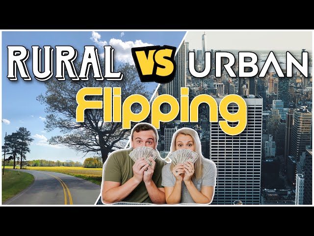 FURNITURE FLIPPING CHALLENGE - Urban vs Rural Thrifting