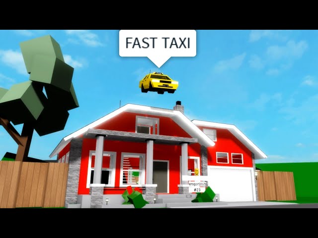 ROBLOX Brookhaven 🏡RP - FUNNY MOMENTS (TAXI 4)