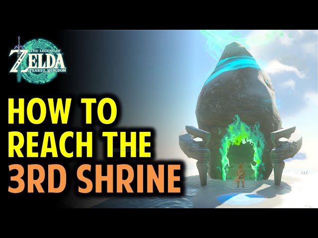 How to Reach the Third Shrine in Great Sky Island | The Legend of Zelda: Tears of the Kingdom