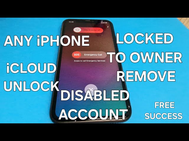 Any iPhone Locked to Owner Remove✔️iCloud Lock Unlock with Disabled Account Any Country Success✔️