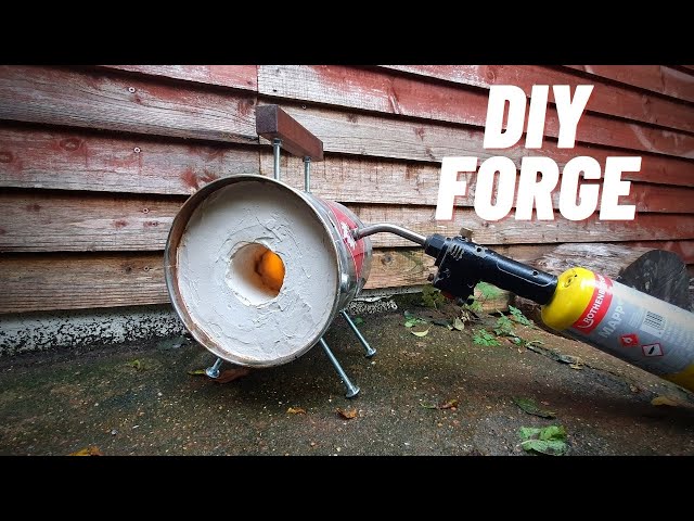 How To Make a Mini Forge For Knife Making