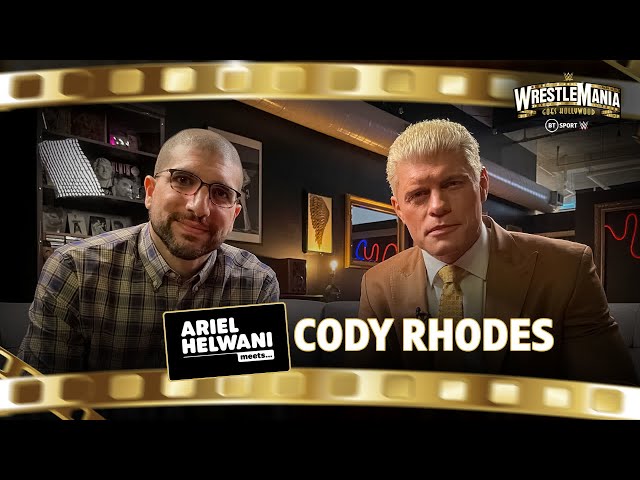 Ariel Helwani Meets: Cody Rhodes 🇺🇸 From Rock Bottom With Stardust To #WrestleMania Main Event 🦅
