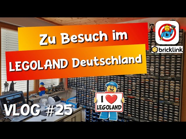 Ich hab das Legoland Deutschland besucht und in der Fabrik eingekauft - VLog #25