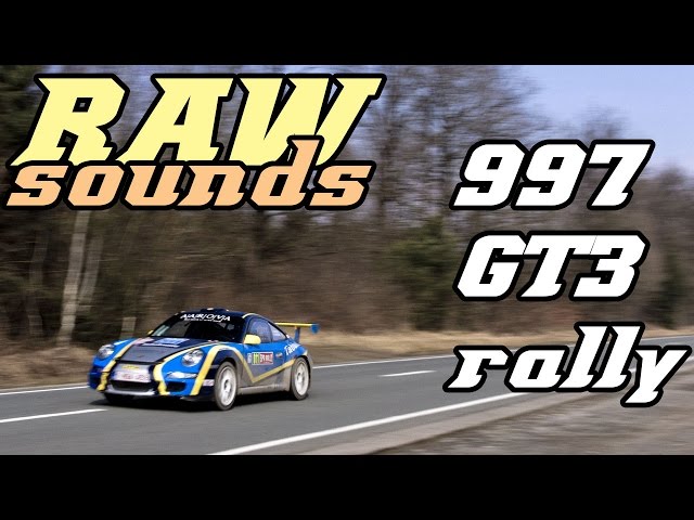 RAW sounds - Porsche 997 GT3 rally