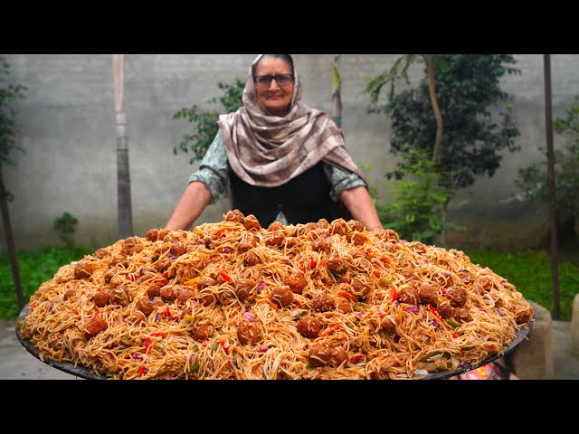 Manchurian Nooldes Prepared By Our Granny | Noodles Recipe | Street Food | Veg Recipes