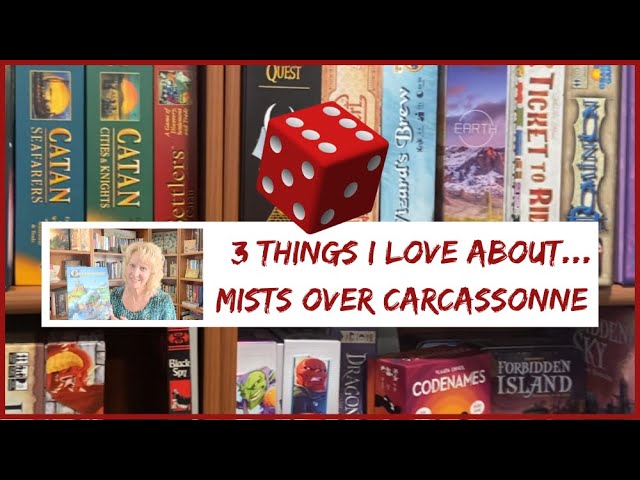 3 Things I Love About... Mists Over Carcassonne Board Game #sologameplay #boardgames
