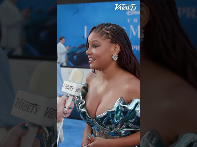 #hallebailey Can't Believe it's "Real" That She is 'The Little Mermaid'