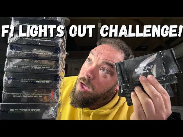 Topps F1 Lights Out 2022 Complete set CHALLENGE !