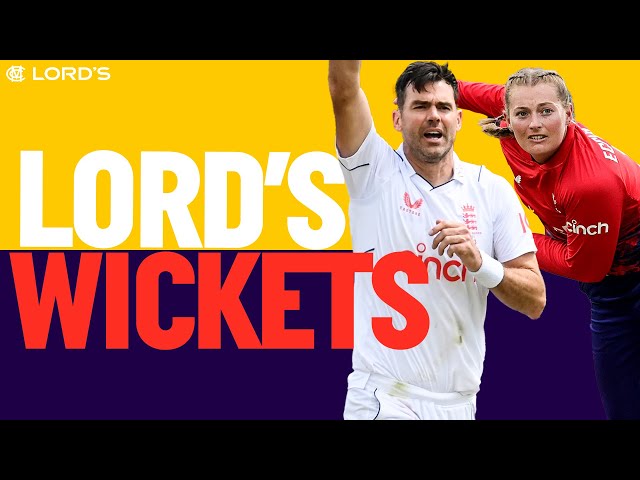 Anderson's Swing 🔥 | Ecclestone's Spin 🌪️ | Tongue's 5-Fer 💥 (& more) | England Lord's Wickets 2023