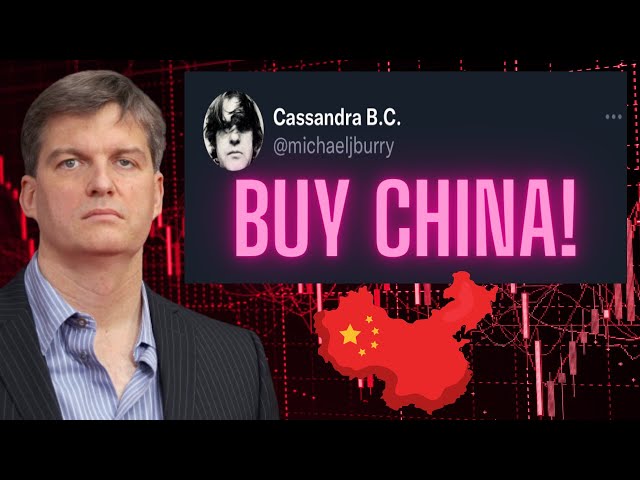 Michael Burry Says "The Time To BUY CHINA Is NOW!" BABA And JD