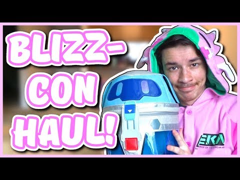 Overwatch - BLIZZCON 2019 HAUL (D.VA Onesie, Mei Backpack, AND MORE)