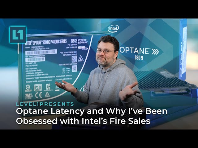 Optane Latency and Why I've Been Obsessed with Intel's Fire Sale