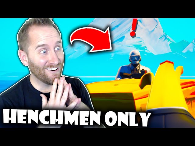 I Built an Entire HENCHMEN ONLY Map in Fortnite!