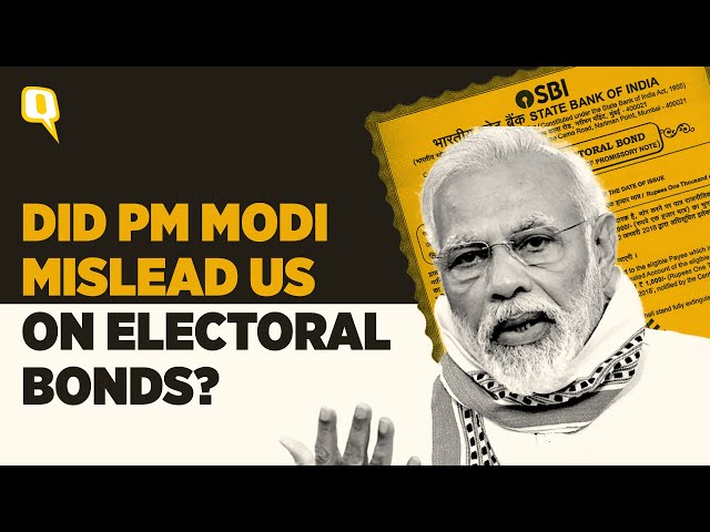 Was the Electoral Bonds Scheme as Transparent as Prime Minister Modi Claimed It to Be? | The Quint