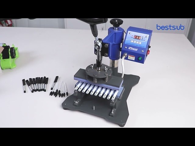 Print 10 Pens at Once with Sublimation Pen Heat Press? Solved!