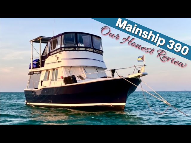 Mainship 390 Our HONEST REVIEW 🤓 a live-aboard vessel