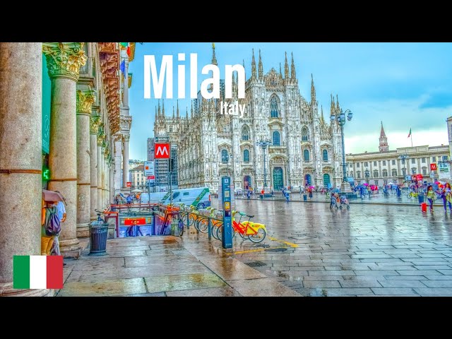 Milan, Italy 🇮🇹 - The City of Elegance and Luxury 2022- 4K-HDR Walking Tour (▶5+ hours)