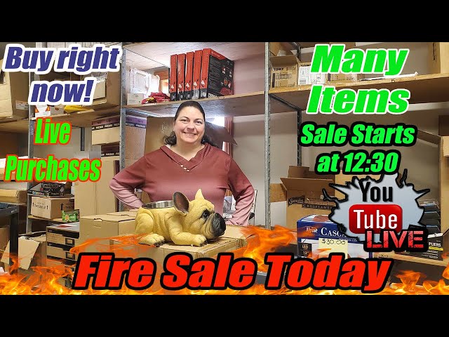 Live Fire Sale! Buy Direct from me! we have home organizing, clothing, swimsuits and much more!