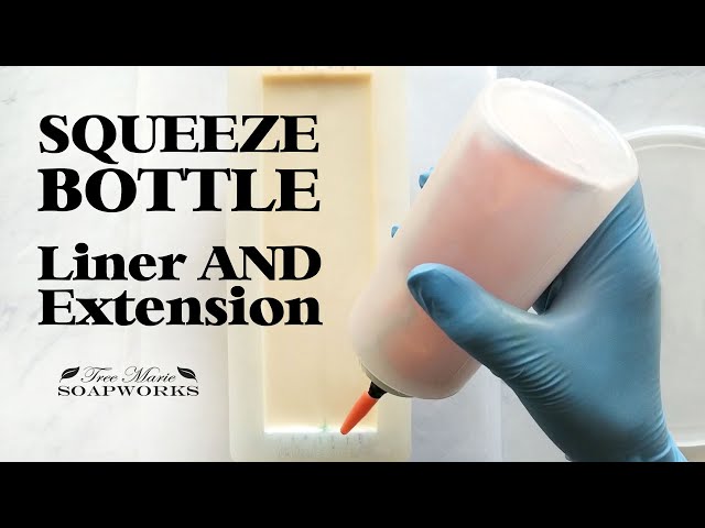 How to Make a Squeeze Bottle Liner and Extension for Cold Process Soap Making (Tips & Tricks #6)