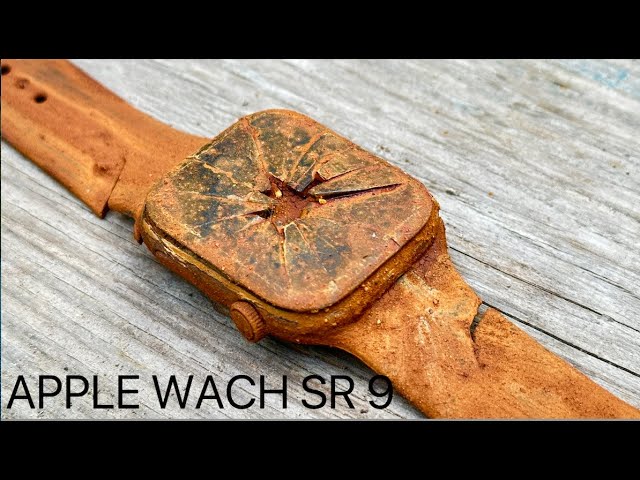 Fully restoration broken Apple Watch Series 9 smartwatch