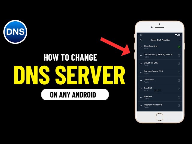 How to Change DNS Settings in Android ✅ Change DNS Server