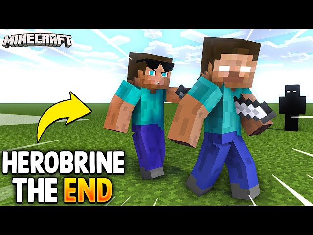 The End of Herobrine in Minecraft...