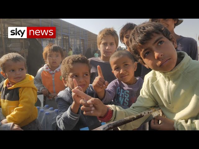 'We're going to slaughter you': The children of Syria's IS camp
