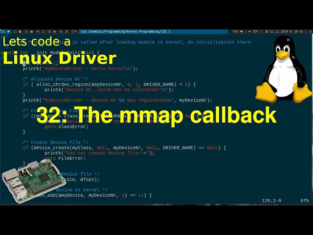 Let's code a Linux Driver - 32: The mmap Callback