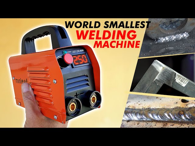 INCREDIBILE! MINI welding machine that fits in ONE HAND - Topshak ZX7 250A
