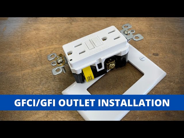 How to Hook Up a GFCI Outlet