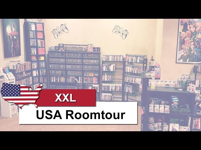 meine USA XXL Gameroom Tour (deutsch)
