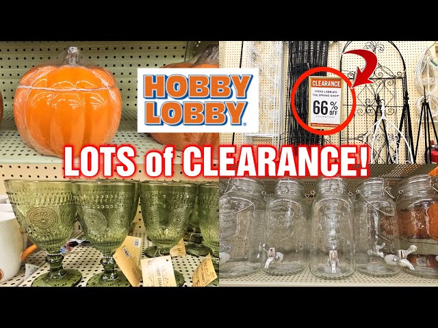 HOBBY LOBBY - Great Shopping Finds! LOTS of CLEARANCE!