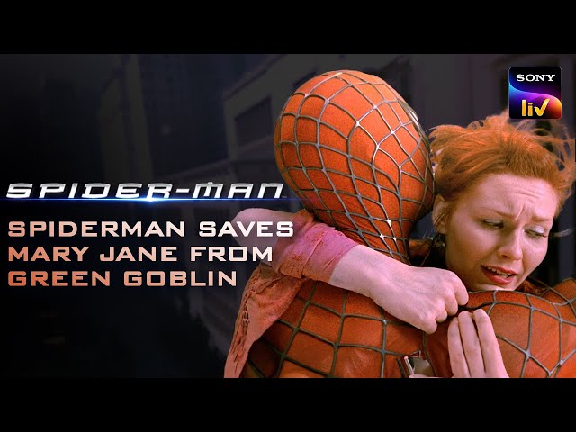 Green Goblin Attacks New York City | Spider-Man 2002 | Hindi Dubbed | Action Scenes