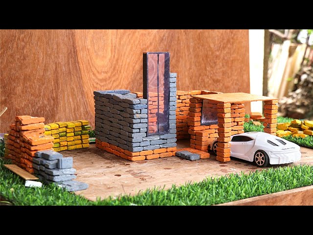 Bricklaying - Build Modern Luxury Villa House (Wall Bricklaying) - Part 1