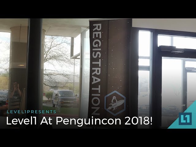Level1 At Penguincon 2018!