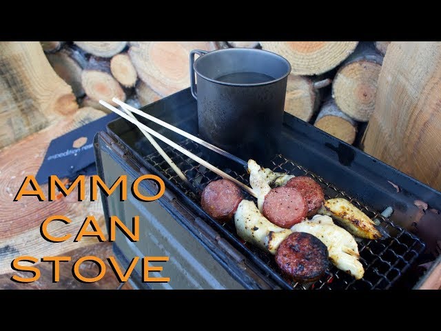 Ammo Can Stove - A How To Bushcraft Video