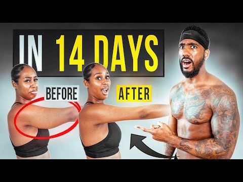 SLIM ARMS IN 14 DAYS! | 10 Min Arm Fat Workout