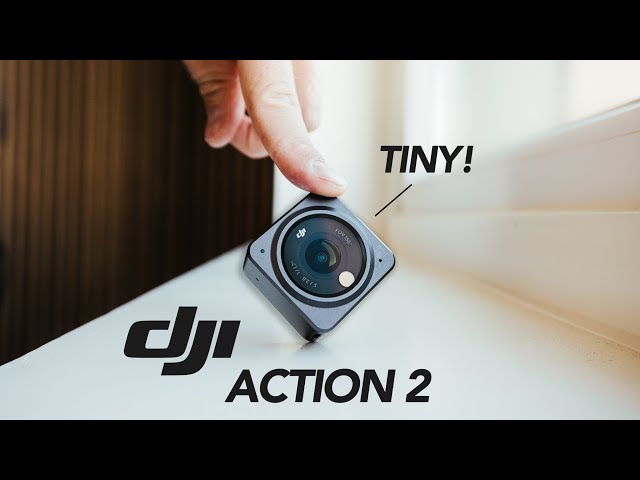 DJI ACTION 2 - Tiny, Magnetic & UP TO 4K 120FPS