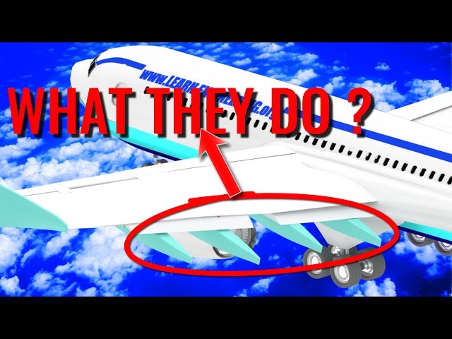 What are Beneath the Airplane Wings ?