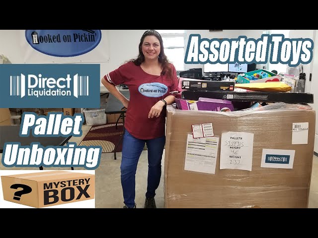 Direct Liquidation Pallet Unboxing - A New Liquidator! - Toys - Star Wars - Online Reselling
