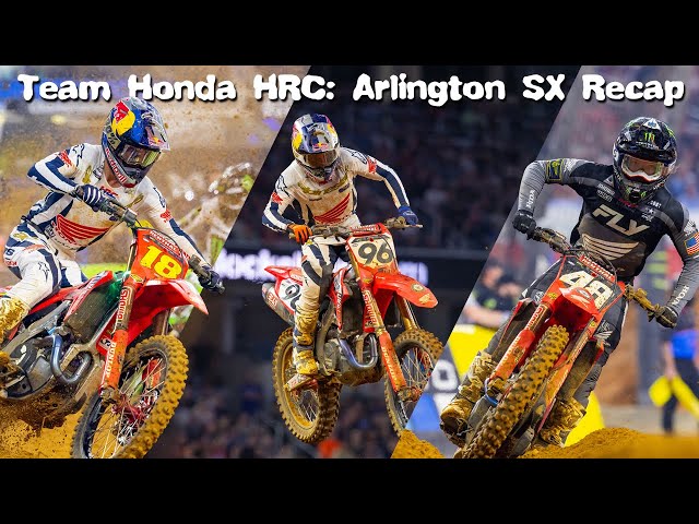 Team Honda HRC: Arlington SX Recap